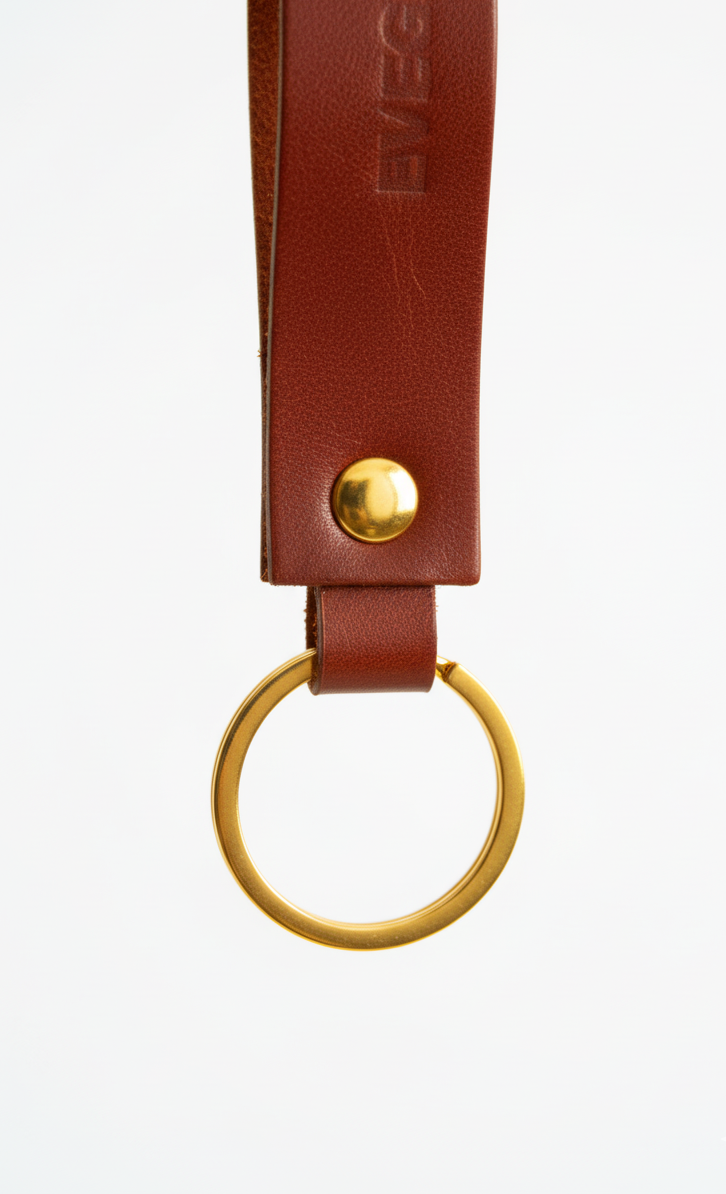 Llavero Corto de Piel