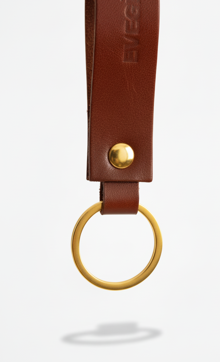 Llavero Corto de Piel